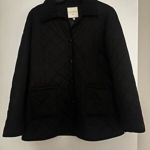 Bagatelle Women's Black Quilted Puffer Coat